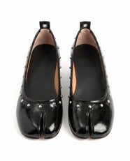 Tamaki Tabi Studded Ballerina in Black