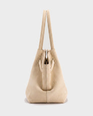 Aoi Winged Tote in Cream - view 2