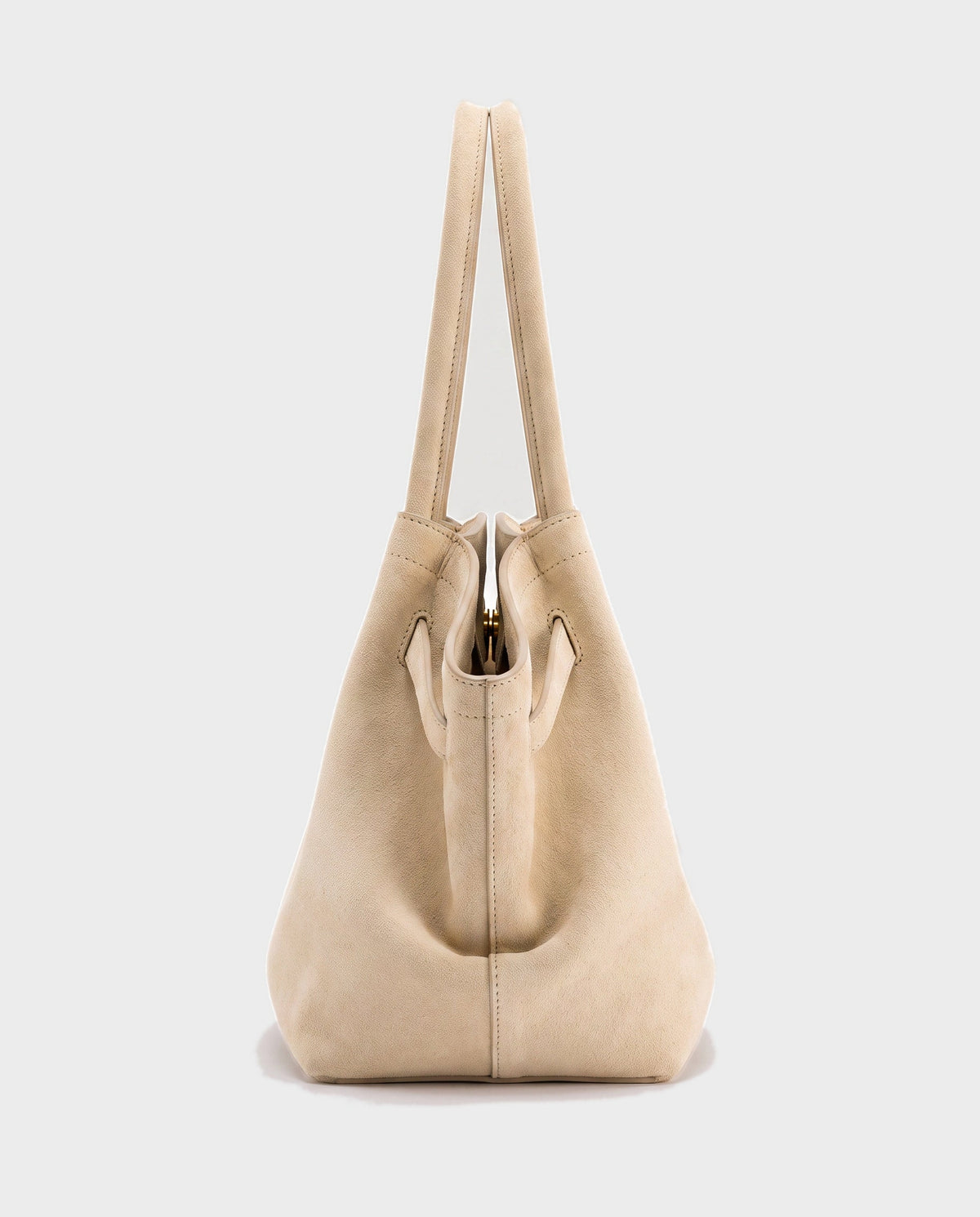Aoi Winged Tote in Cream - view 2