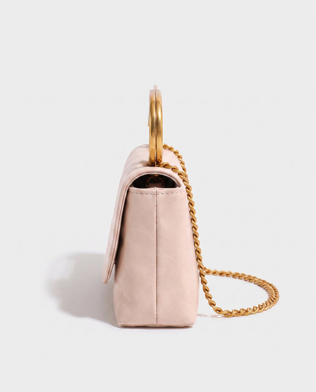 Sayo Safety-Pin Bag in Cream