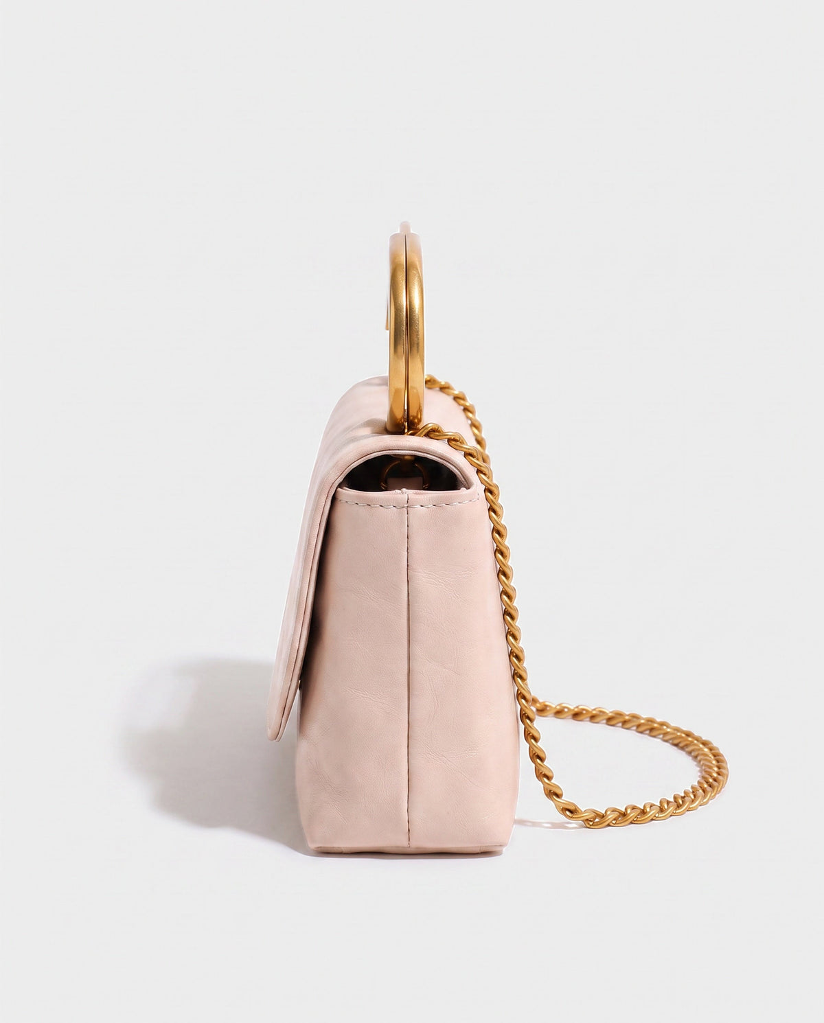 Sayo Safety-Pin Bag in Cream