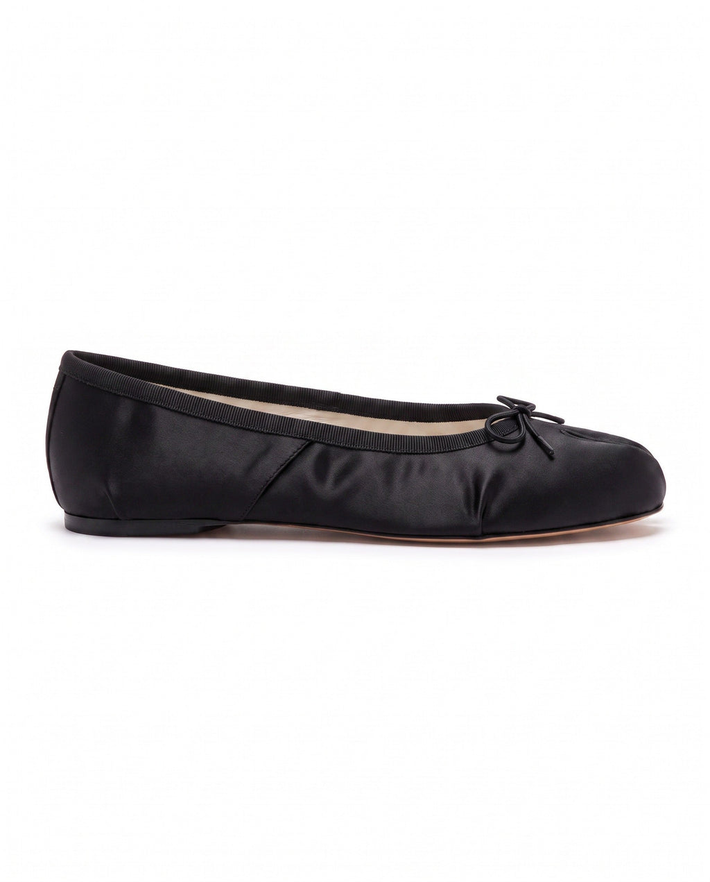 Airi Tabi Ballet Flat in Black