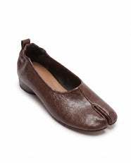 Sora Tabi Low-Heel Flat in Brown