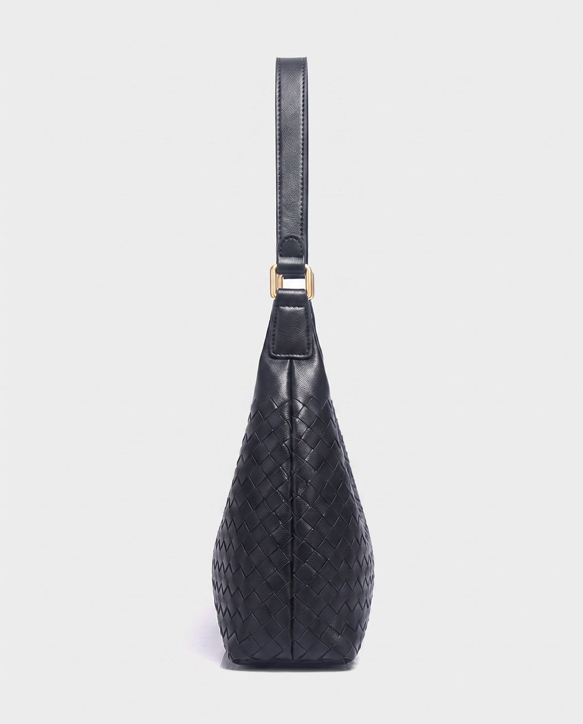 Seri Woven Shoulder Bag in Navy