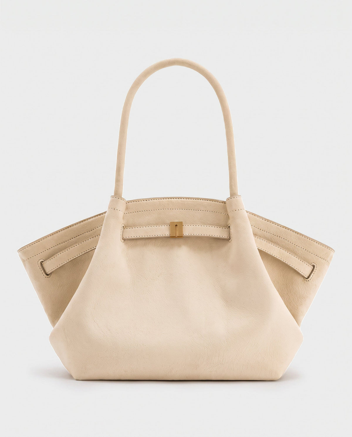 Aoi Winged Tote in Cream - view 1
