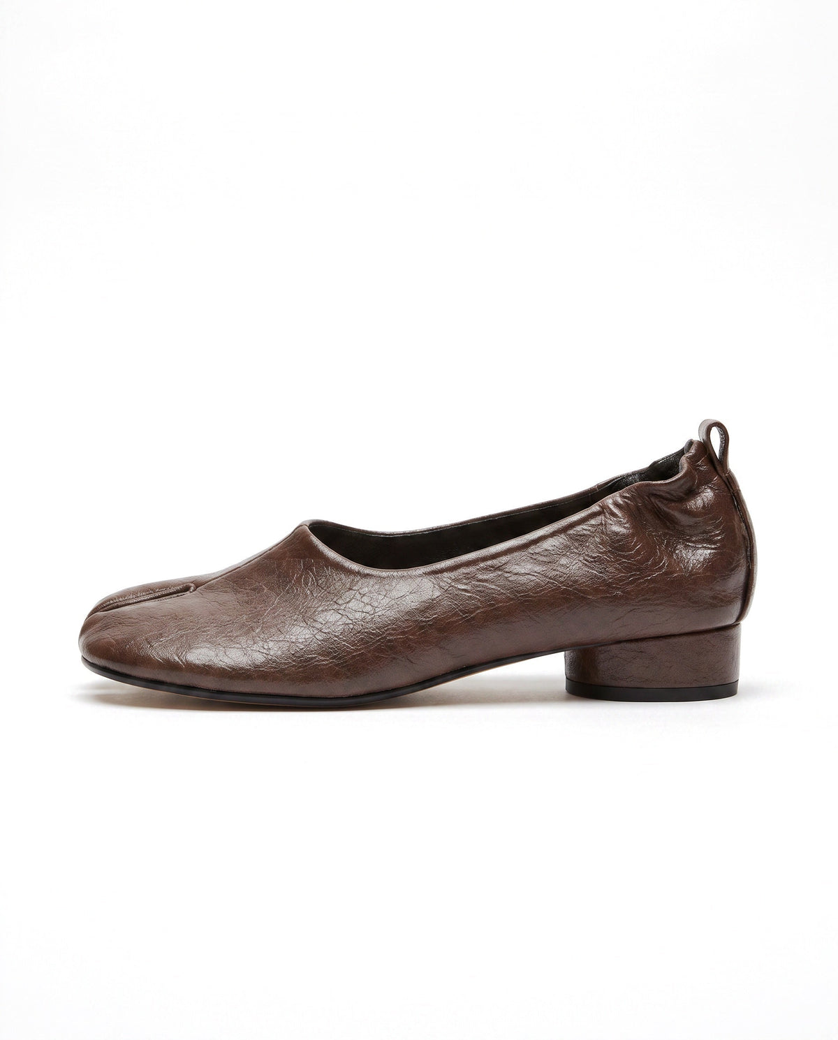 Sora Tabi Low-Heel Flat in Brown