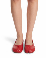 Hana Tabi Ballet Flat in Red