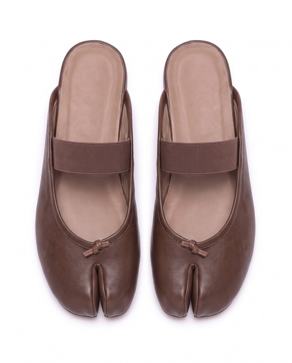 Momo Tabi Ballet Mary Jane in Brown