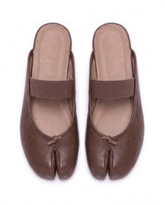 Momo Tabi Ballet Mary Jane in Brown