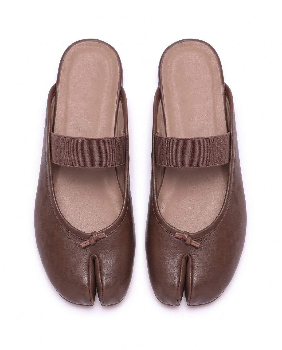 Momo Tabi Ballet Mary Jane in Brown