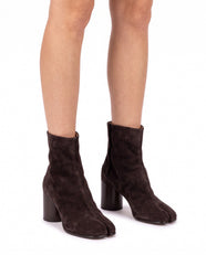 Ginza Tabi Ankle Boot in Dark Brown