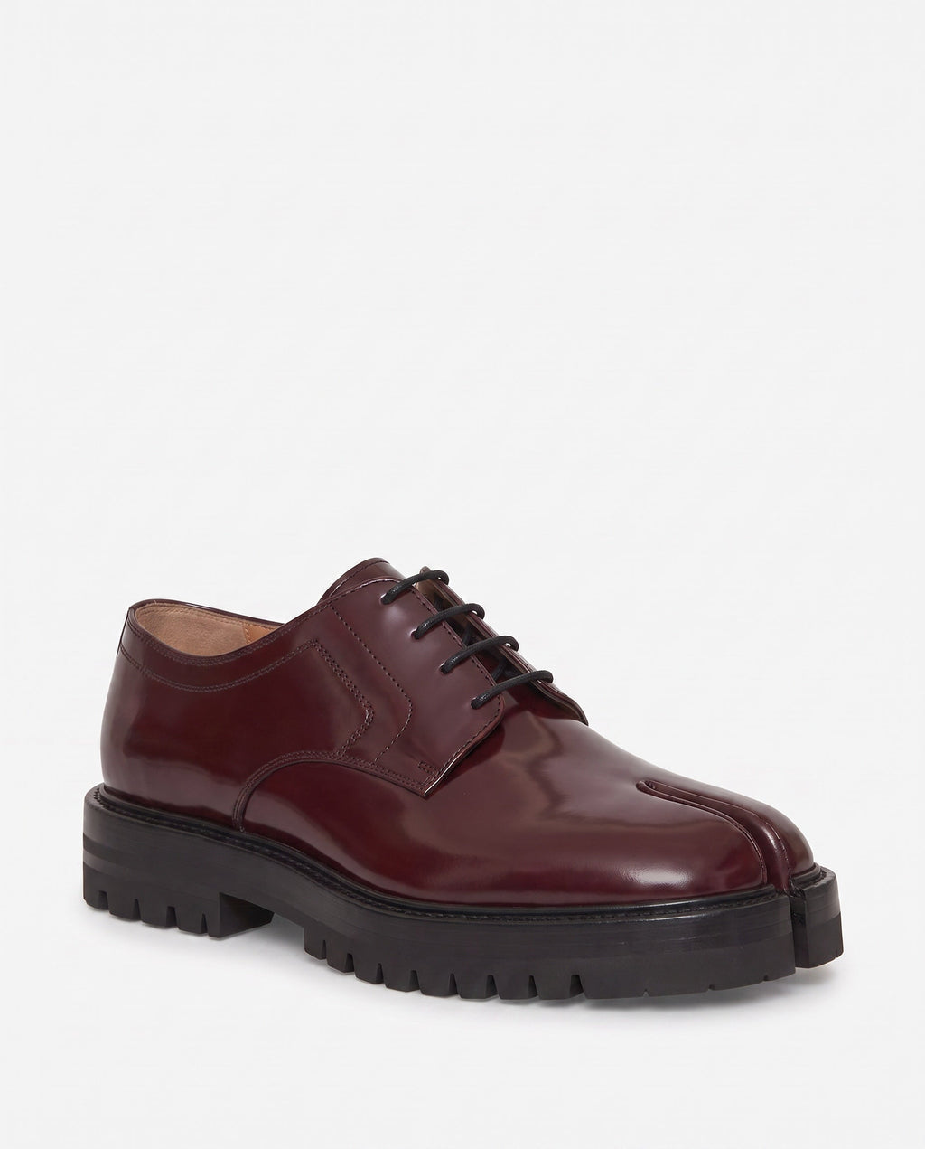 Kurumi Tabi Derby in Burgundy
