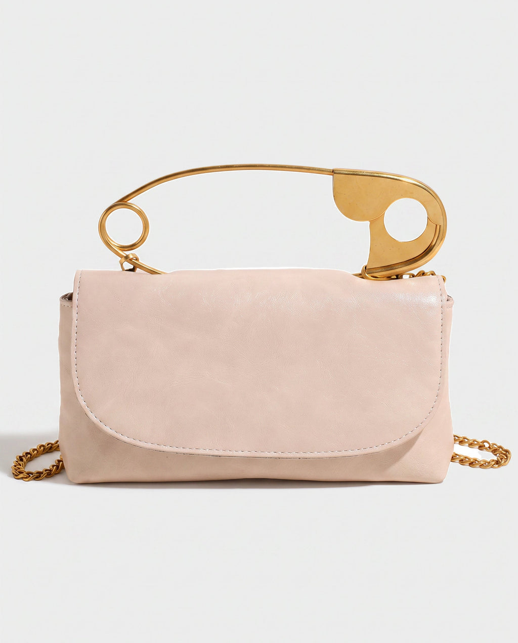 Sayo Safety-Pin Bag in Cream - view 1