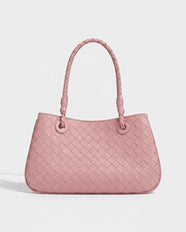 Tsubaki Woven Shoulder Tote in Pink - view 1