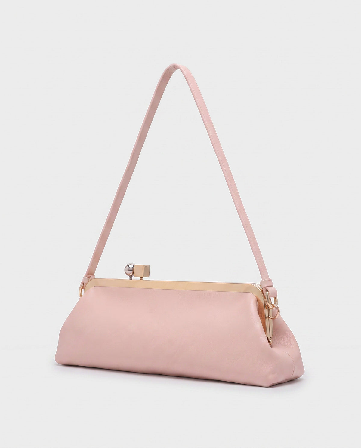 mia miyagami Chika Clasp-Frame Bag in Pink