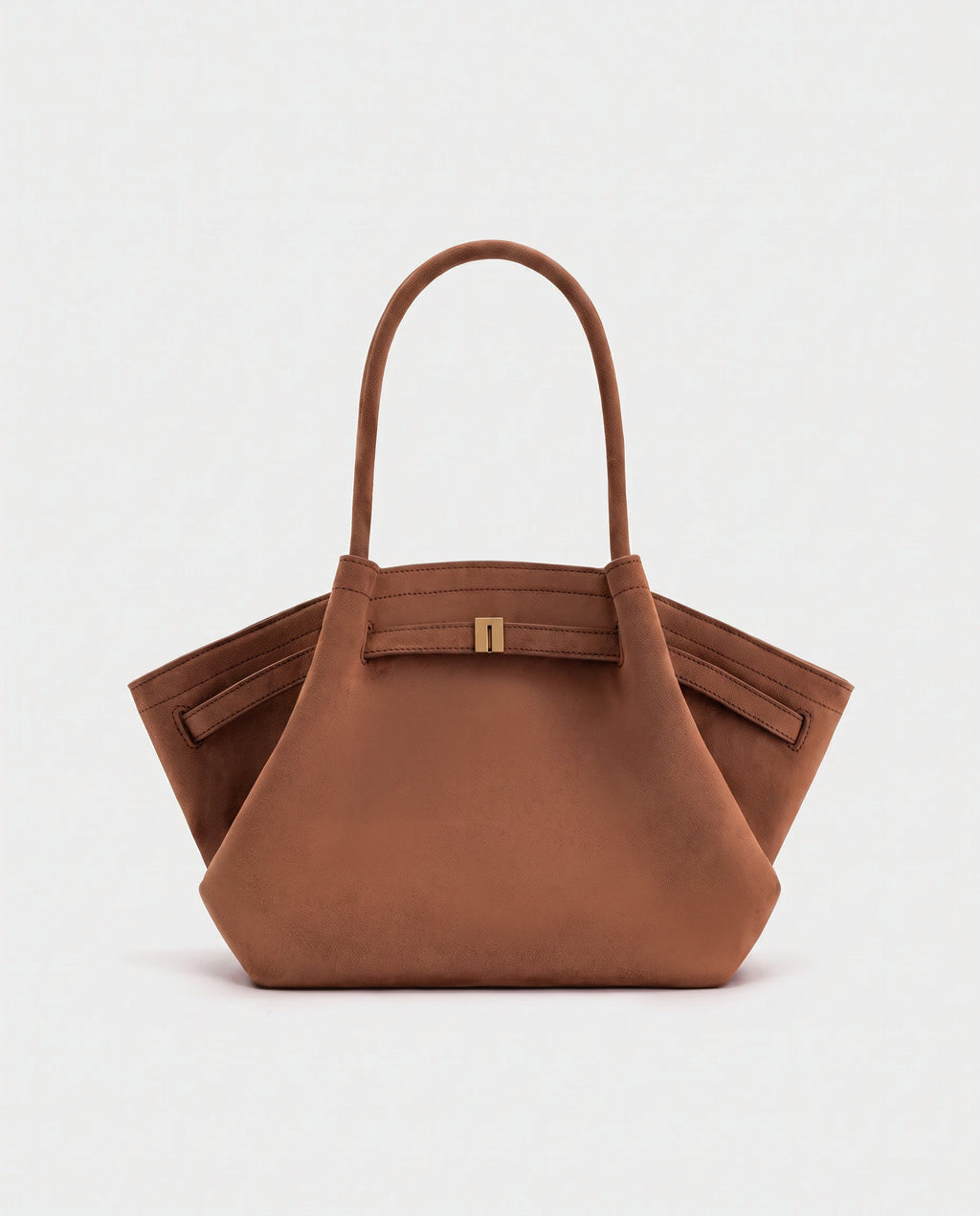Aoi Winged Tote in Cognac