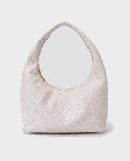 Miyu Woven Hobo in Cream - view 1