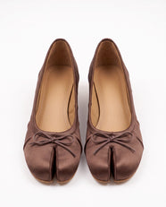 Mayu Tabi Ballet Pump in Camel