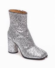Ginza Tabi Ankle Boot in Glitter