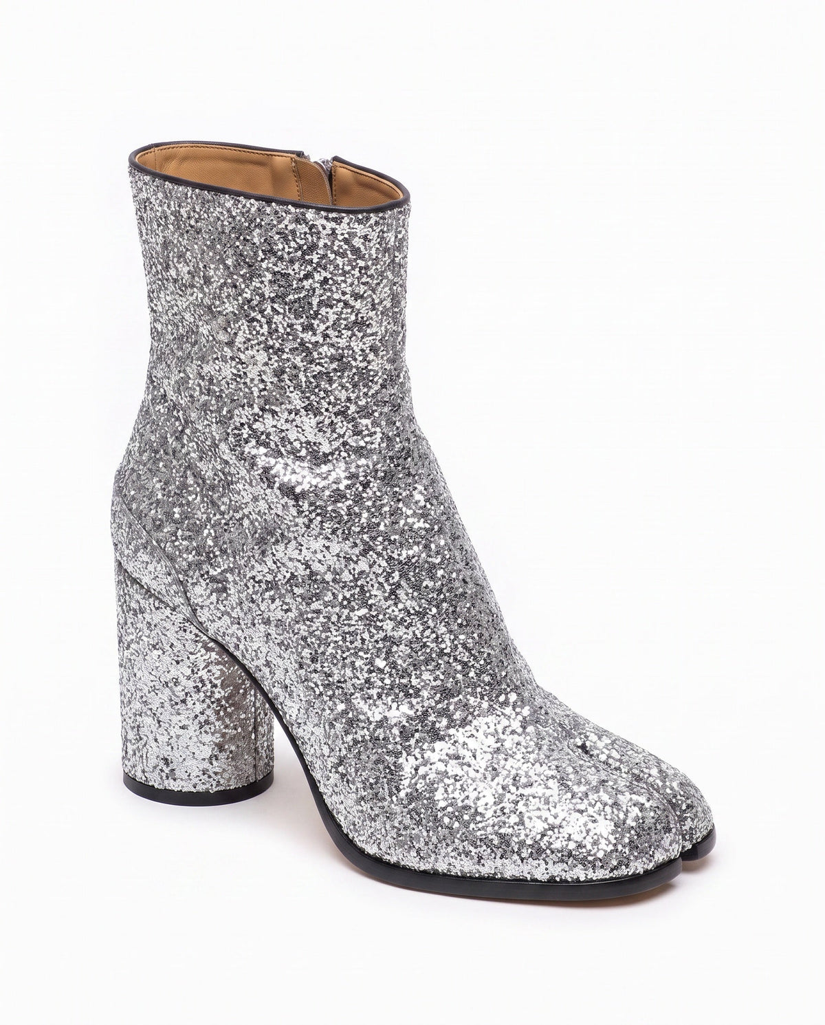 Ginza Tabi Ankle Boot in Glitter