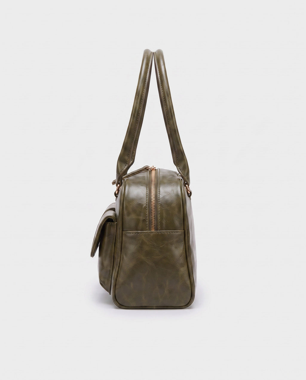 Nanami Bowler Bag in Olive