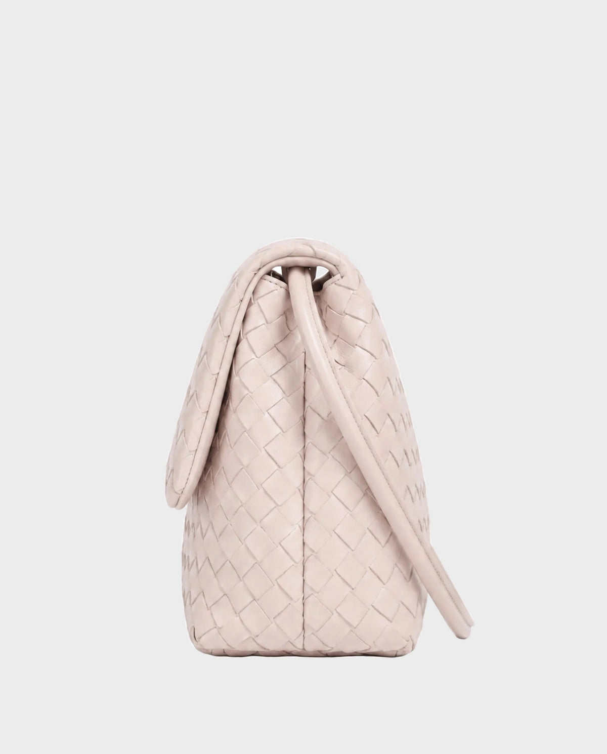 Yayoi Ring-Handle Bag in Cream