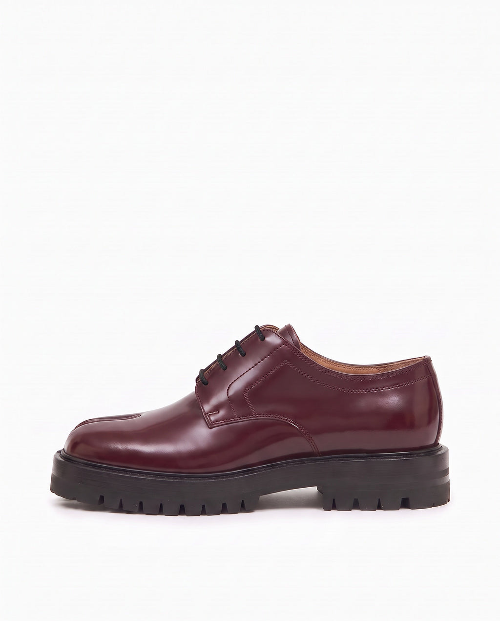 Kurumi Tabi Derby in Burgundy