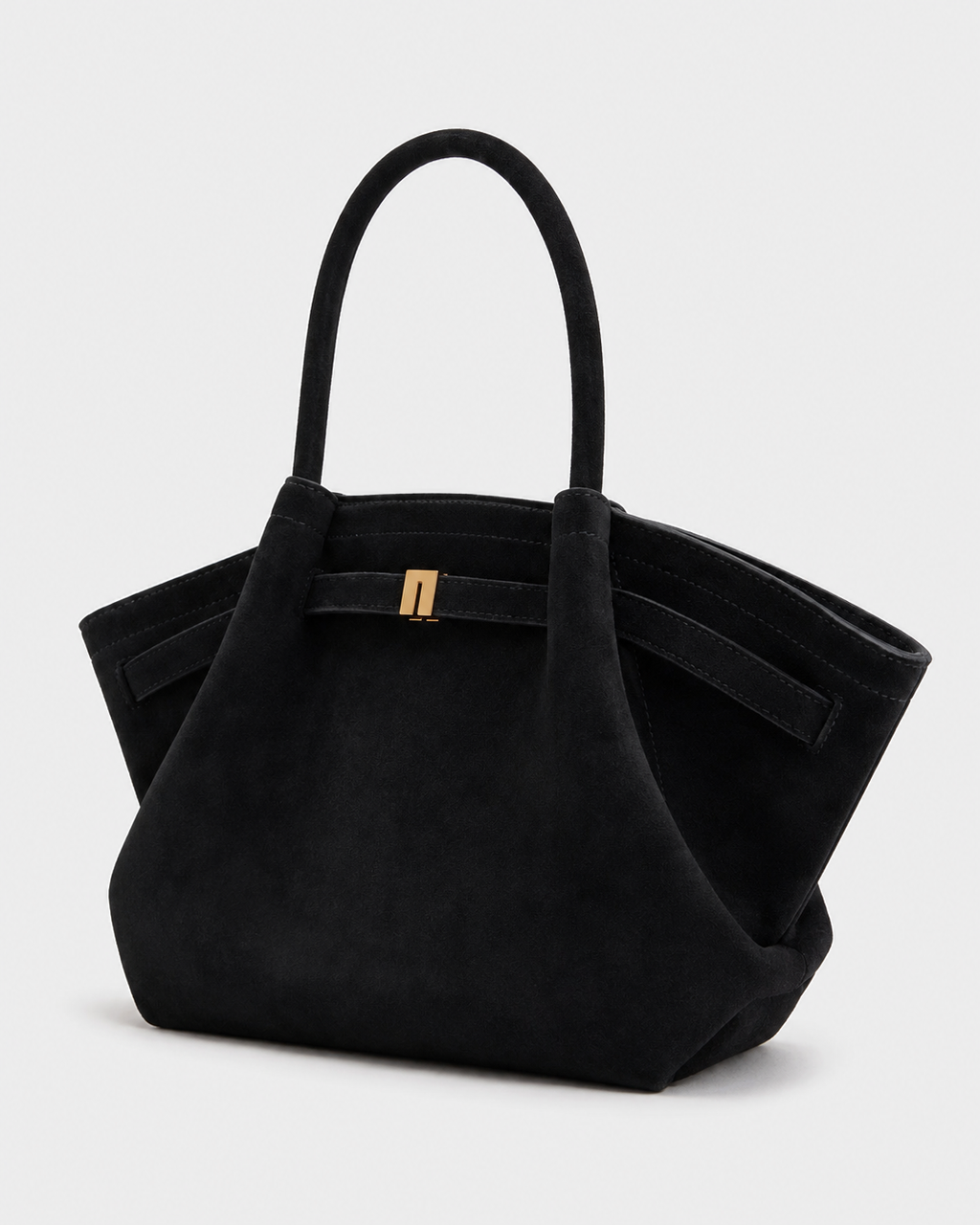 Aoi Winged Tote in Black