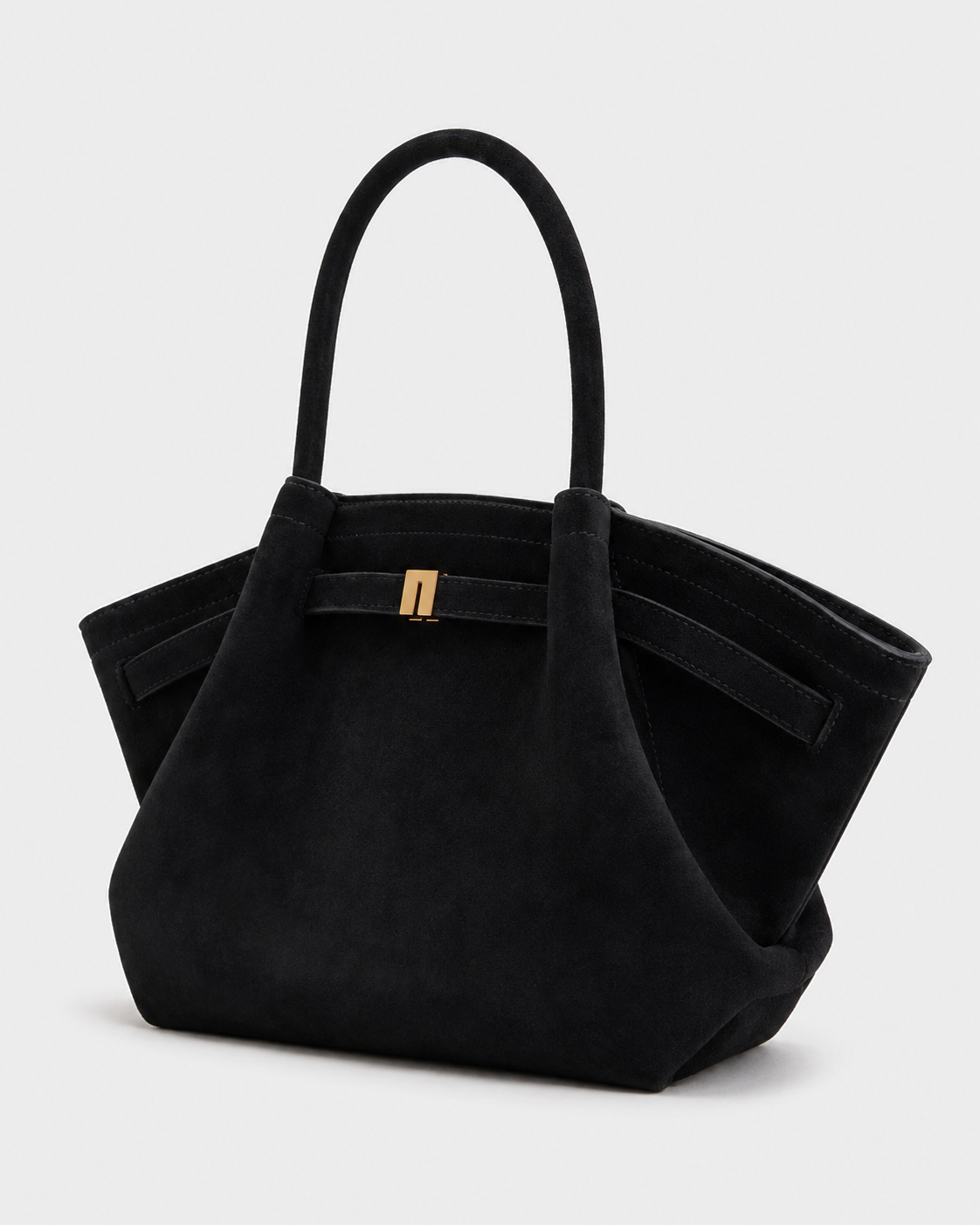 Aoi Winged Tote in Black
