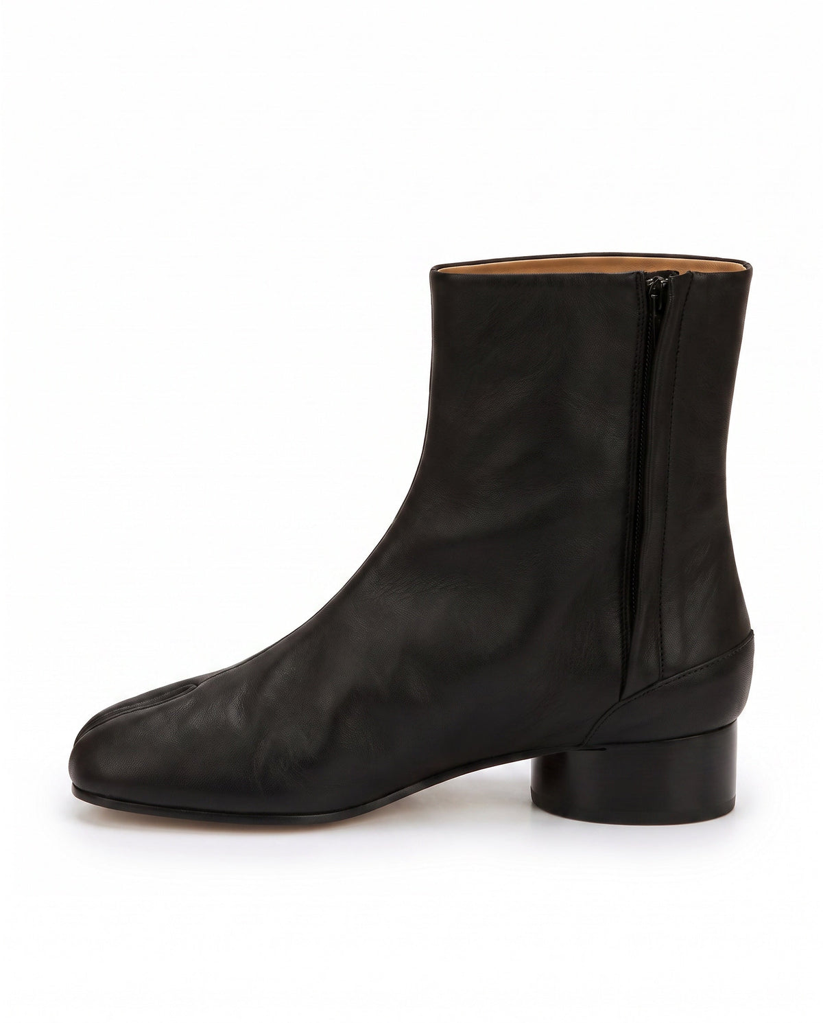 Nara Tabi Low Ankle Boot in Black