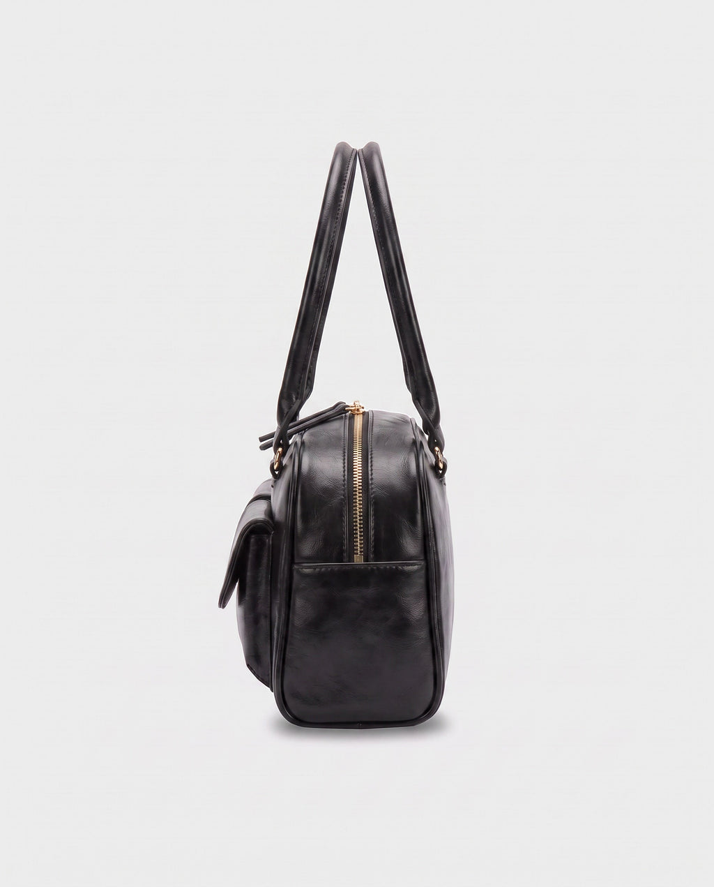 Nanami Bowler Bag in Black