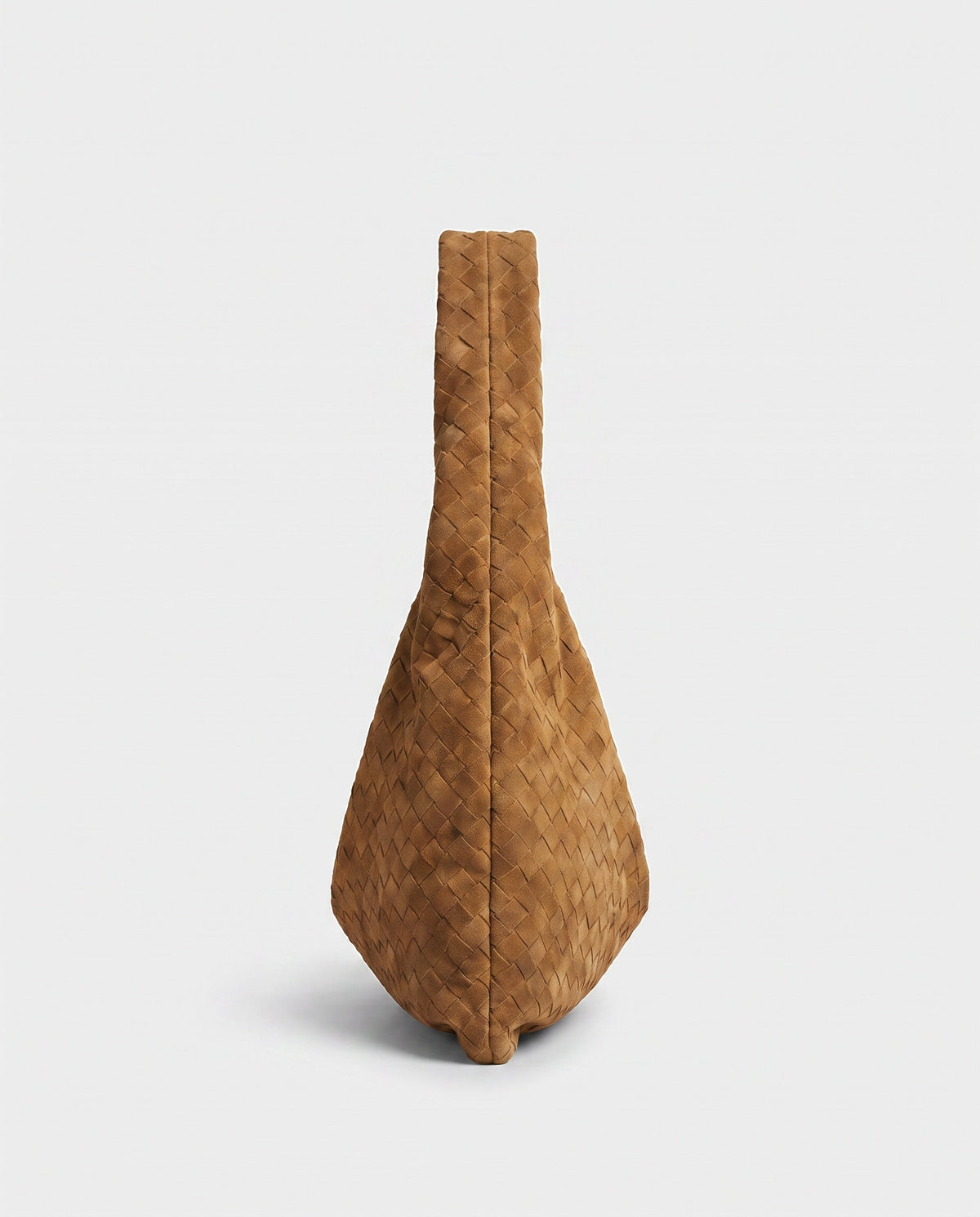 Shiori Woven Slouch Bag in Tan