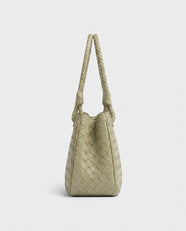 Tsubaki Woven Shoulder Tote in Sage