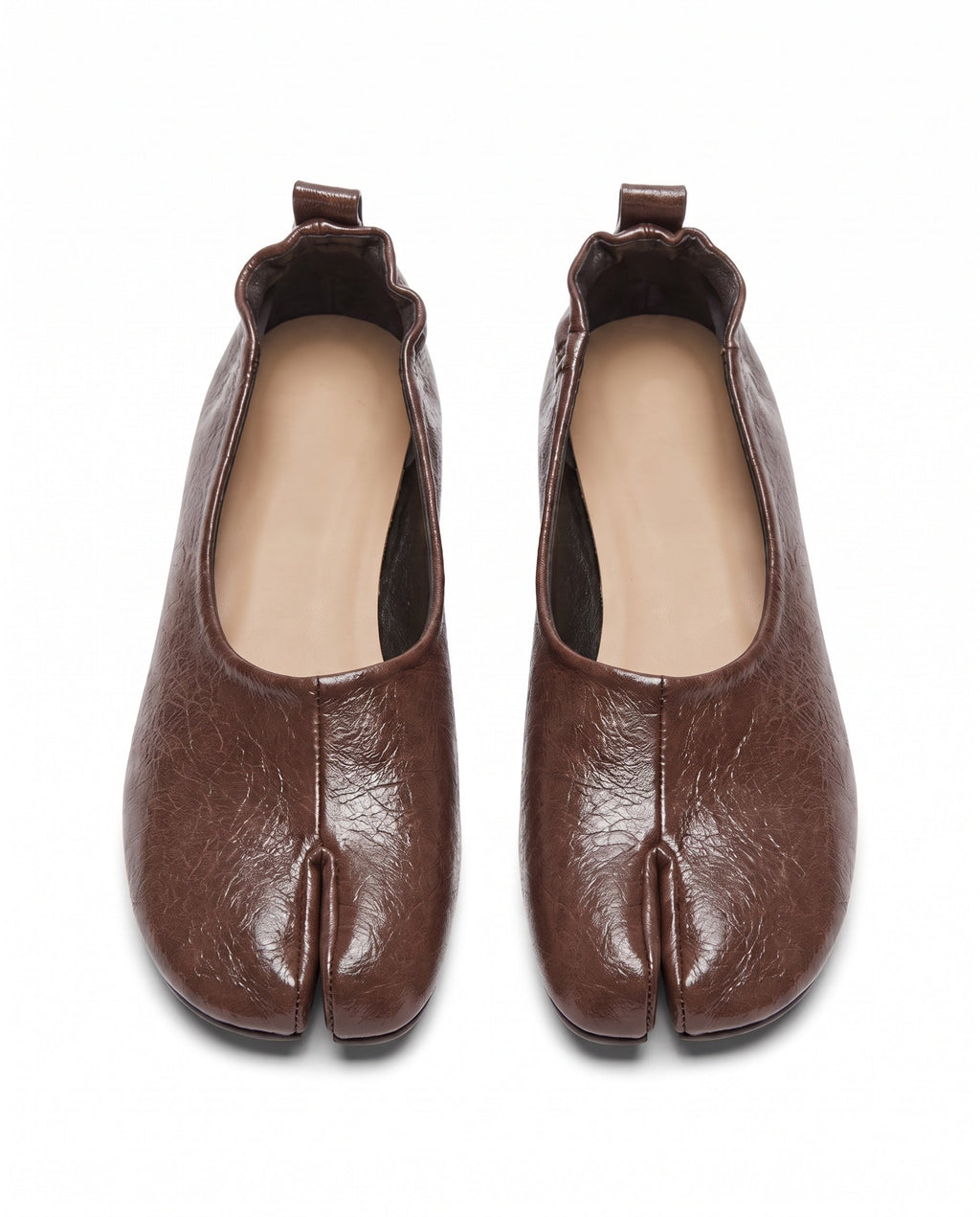 Sora Tabi Low-Heel Flat in Brown