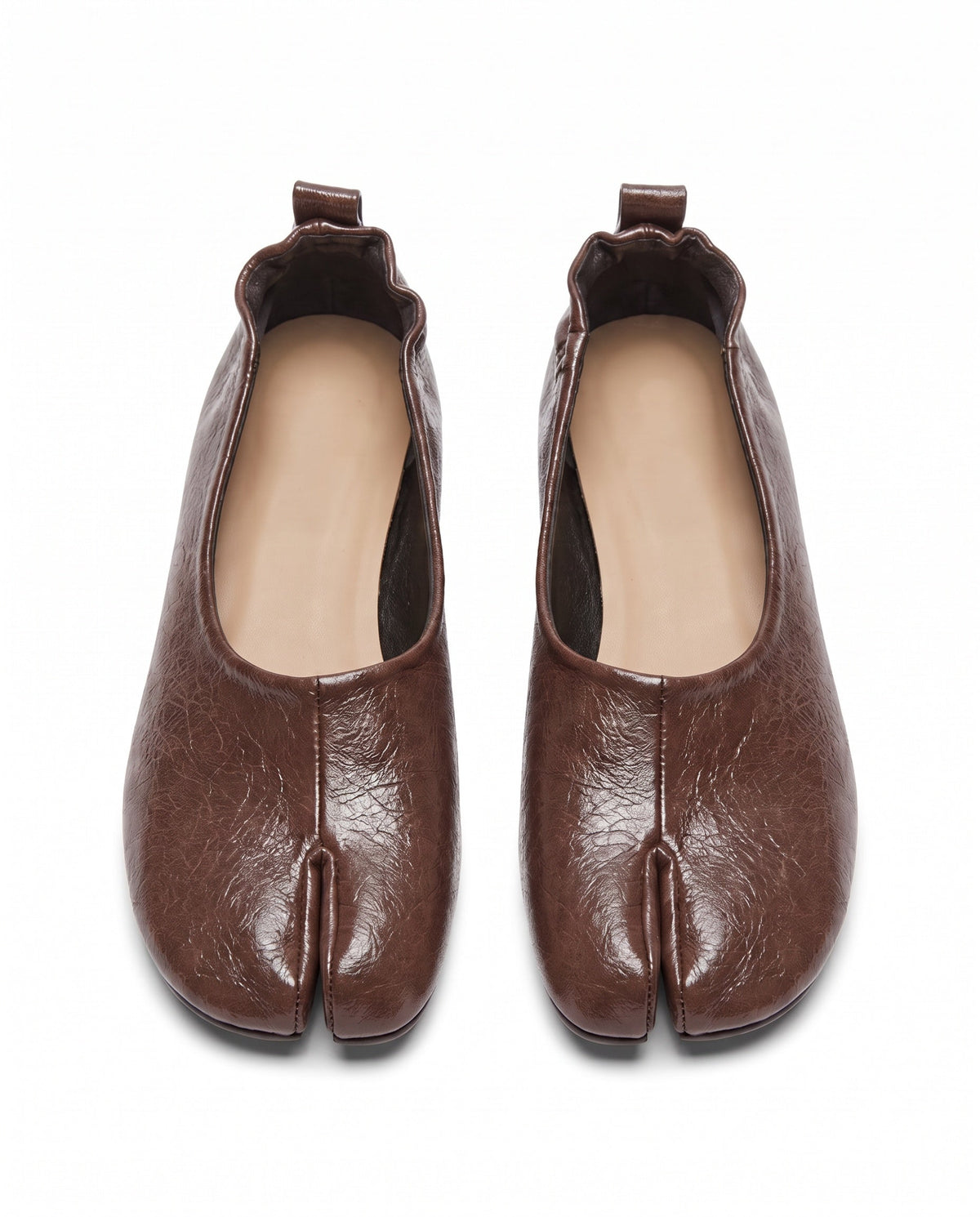 Sora Tabi Low-Heel Flat in Brown
