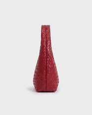 Miyu Woven Hobo in Red