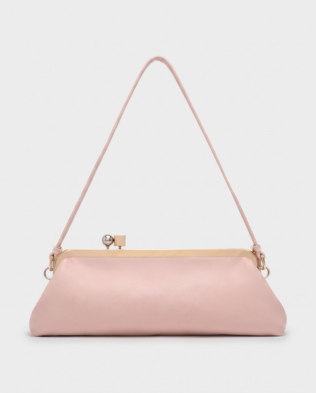 mia miyagami Chika Clasp-Frame Bag in Pink