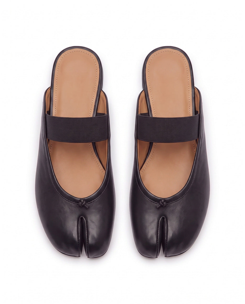 Momo Tabi Ballet Mary Jane in Black