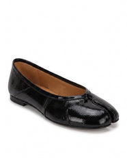 Saya Tabi Ballet Flat in Black