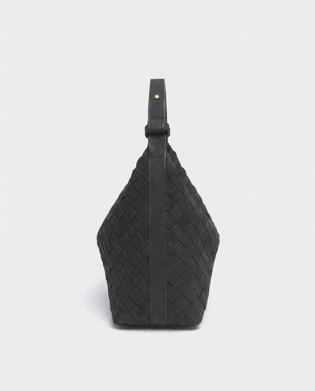 Kiyomi Woven Mini Hobo in Black