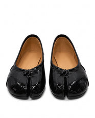 Saya Tabi Ballet Flat in Black