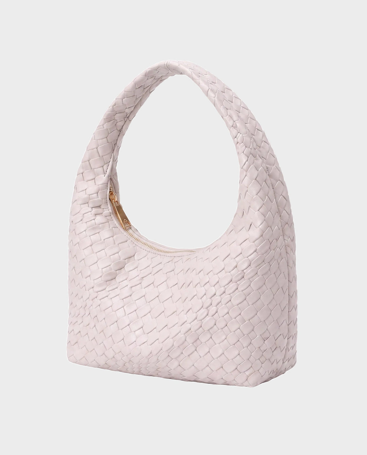 Miyu Woven Hobo in Cream