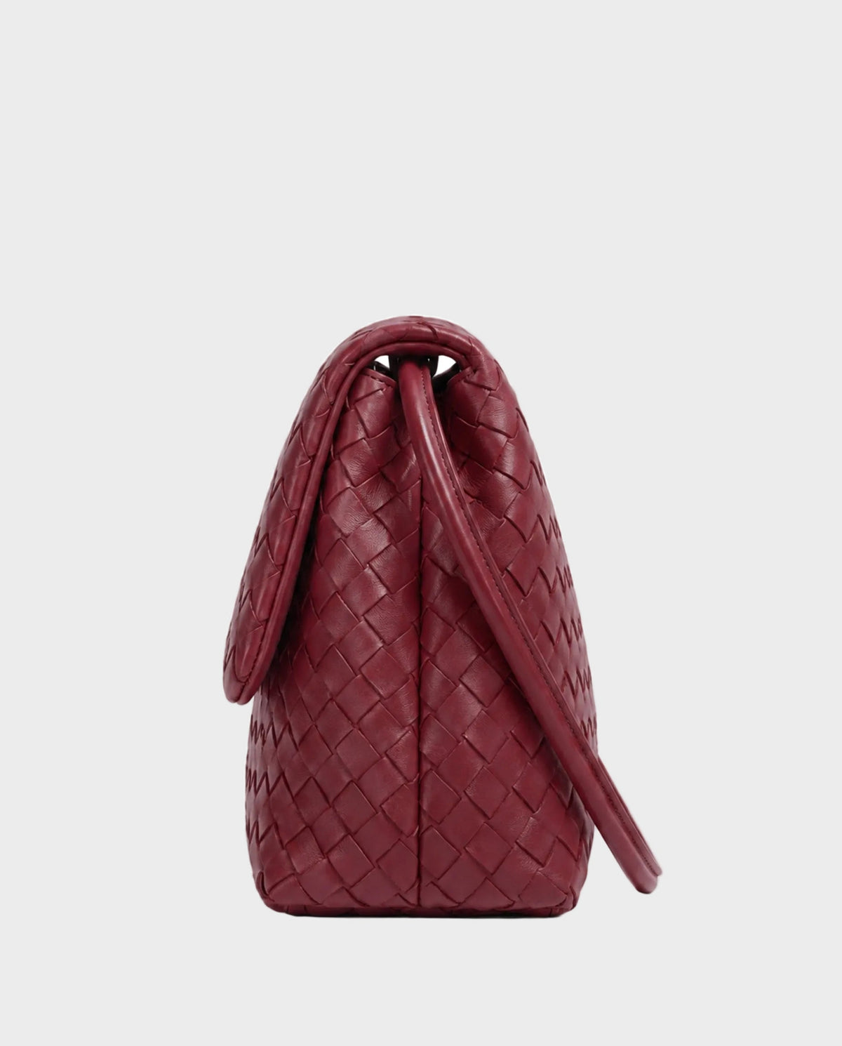 Yayoi Ring-Handle Bag in Red