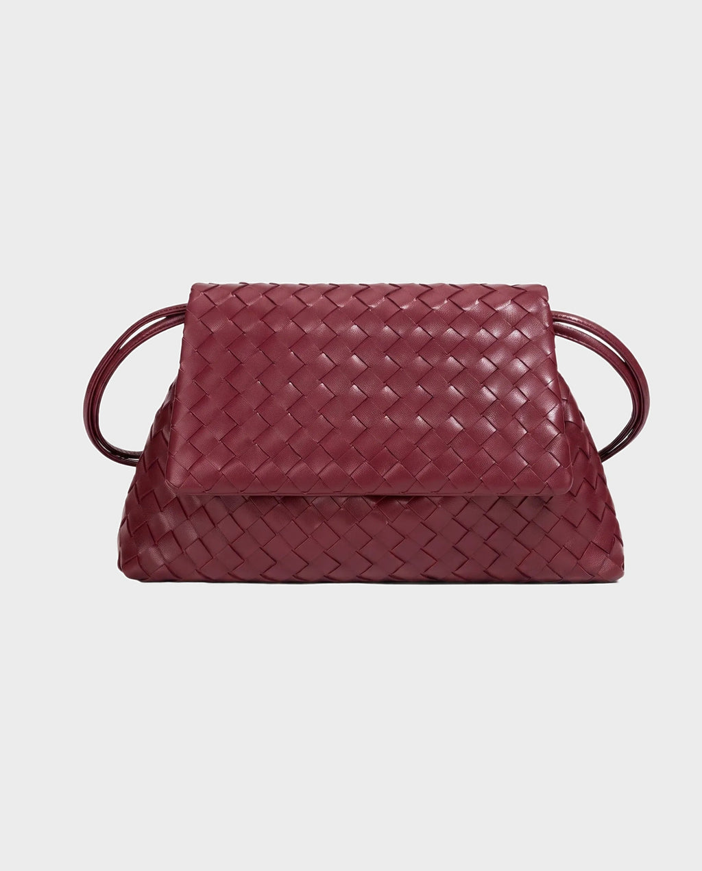 Yayoi Ring-Handle Bag in Red