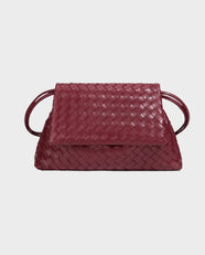Yayoi Ring-Handle Bag in Red