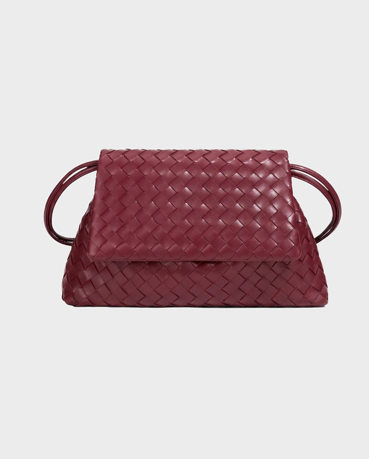 Yayoi Ring-Handle Bag in Red