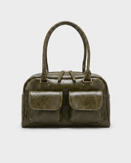 Nanami Bowler Bag in Olive