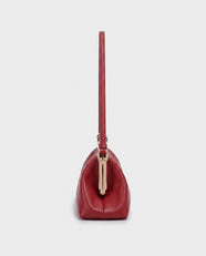 mia miyagami Chika Clasp-Frame Bag in Red