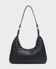 Seri Woven Shoulder Bag in Navy - view 1