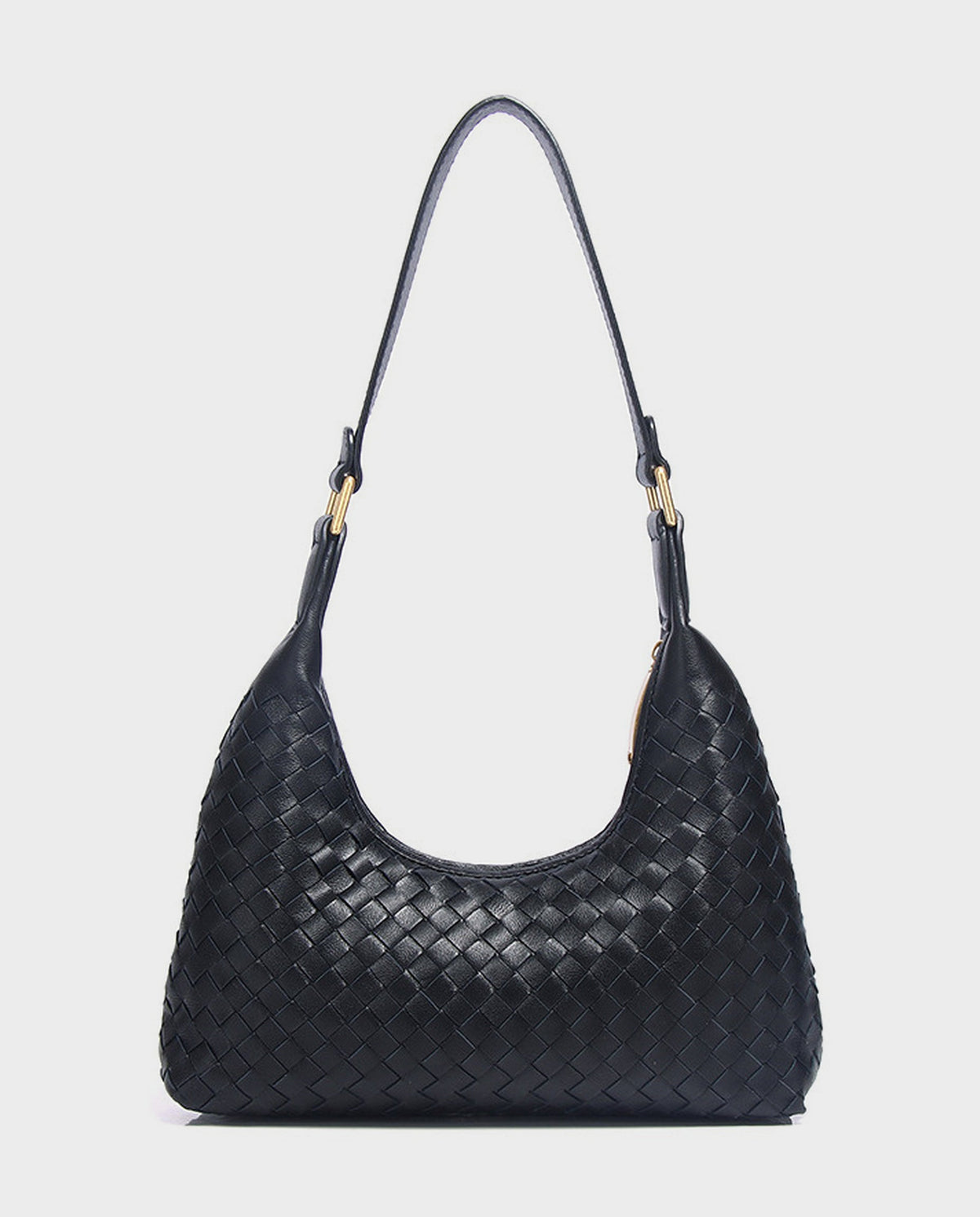 Seri Woven Shoulder Bag in Navy - view 1